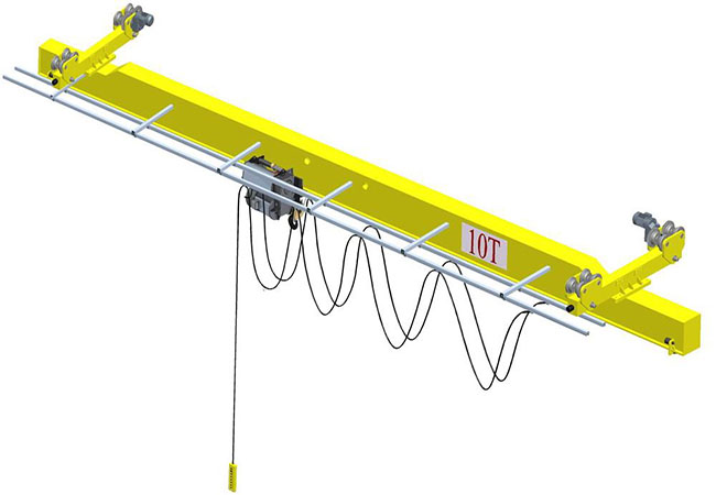 सिंगल गिल्डर बीम सस्पेंशन ओवरहेड क्रेन.जेपीजी Single Girder Beam Suspension Overhead Crane.jpg