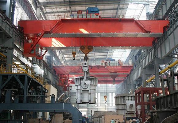 QDY प्रकार डबल गिरर्डर हुक कास्टिंग क्रेन