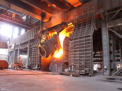 QD स्टील मिल 450T उपरि क्रेन